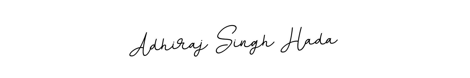 How to make Adhiraj Singh Hada name signature. Use BallpointsItalic-DORy9 style for creating short signs online. This is the latest handwritten sign. Adhiraj Singh Hada signature style 11 images and pictures png