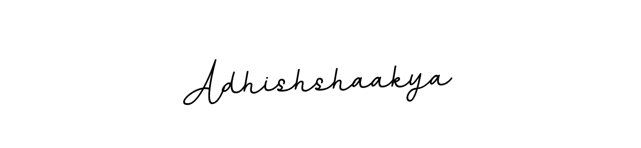 How to make Adhishshaakya name signature. Use BallpointsItalic-DORy9 style for creating short signs online. This is the latest handwritten sign. Adhishshaakya signature style 11 images and pictures png