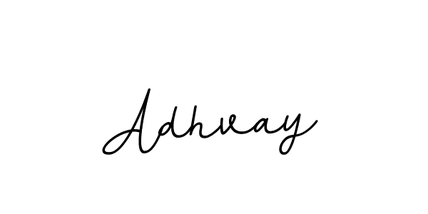 How to make Adhvay name signature. Use BallpointsItalic-DORy9 style for creating short signs online. This is the latest handwritten sign. Adhvay signature style 11 images and pictures png