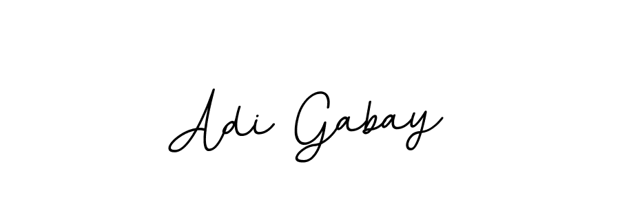How to make Adi Gabay signature? BallpointsItalic-DORy9 is a professional autograph style. Create handwritten signature for Adi Gabay name. Adi Gabay signature style 11 images and pictures png
