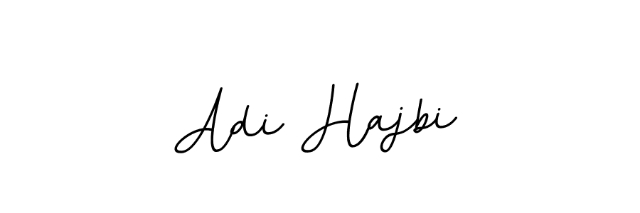 Use a signature maker to create a handwritten signature online. With this signature software, you can design (BallpointsItalic-DORy9) your own signature for name Adi Hajbi. Adi Hajbi signature style 11 images and pictures png