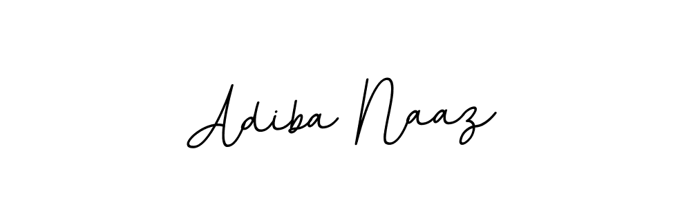 Design your own signature with our free online signature maker. With this signature software, you can create a handwritten (BallpointsItalic-DORy9) signature for name Adiba Naaz. Adiba Naaz signature style 11 images and pictures png