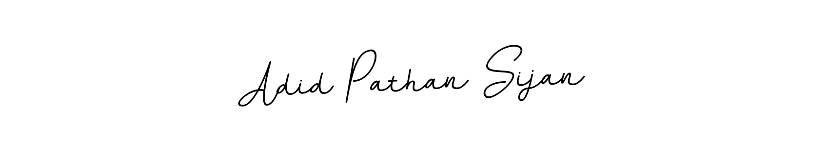 Adid Pathan Sijan stylish signature style. Best Handwritten Sign (BallpointsItalic-DORy9) for my name. Handwritten Signature Collection Ideas for my name Adid Pathan Sijan. Adid Pathan Sijan signature style 11 images and pictures png