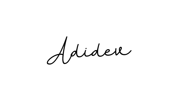 Design your own signature with our free online signature maker. With this signature software, you can create a handwritten (BallpointsItalic-DORy9) signature for name Adidev. Adidev signature style 11 images and pictures png