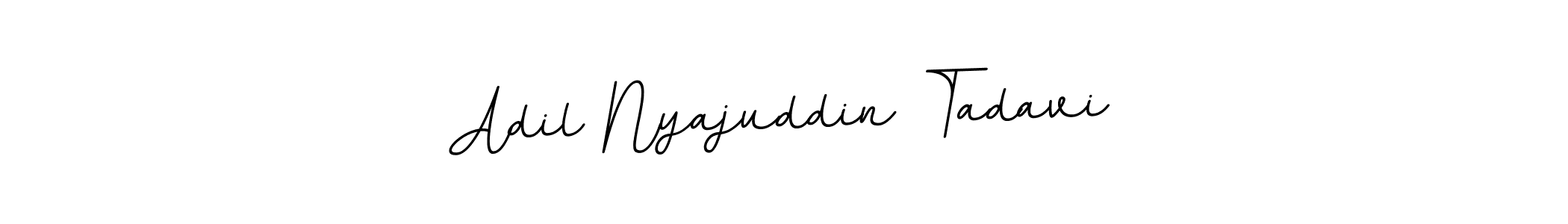 if you are searching for the best signature style for your name Adil Nyajuddin Tadavi. so please give up your signature search. here we have designed multiple signature styles  using BallpointsItalic-DORy9. Adil Nyajuddin Tadavi signature style 11 images and pictures png