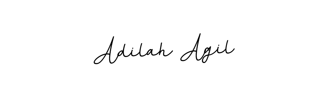 Make a short Adilah Agil signature style. Manage your documents anywhere anytime using BallpointsItalic-DORy9. Create and add eSignatures, submit forms, share and send files easily. Adilah Agil signature style 11 images and pictures png