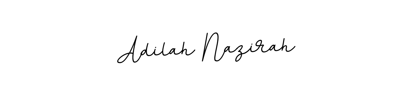 You should practise on your own different ways (BallpointsItalic-DORy9) to write your name (Adilah Nazirah) in signature. don't let someone else do it for you. Adilah Nazirah signature style 11 images and pictures png