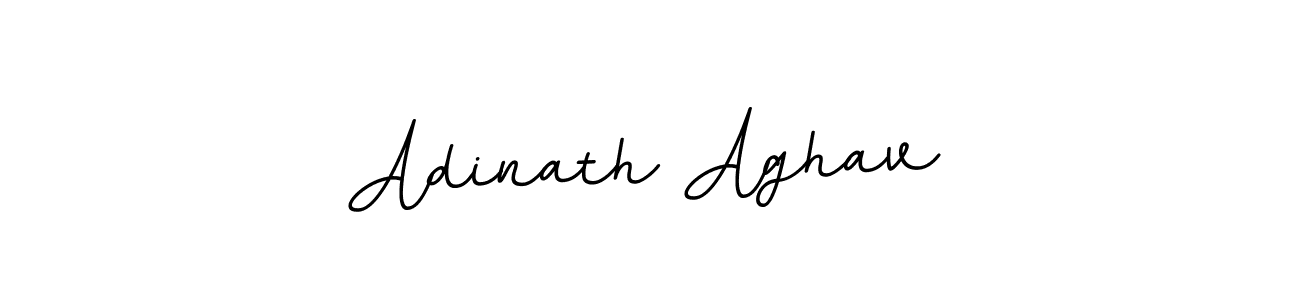 Make a beautiful signature design for name Adinath Aghav. With this signature (BallpointsItalic-DORy9) style, you can create a handwritten signature for free. Adinath Aghav signature style 11 images and pictures png