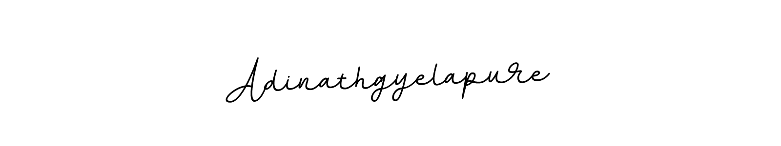 Create a beautiful signature design for name Adinathgyelapure. With this signature (BallpointsItalic-DORy9) fonts, you can make a handwritten signature for free. Adinathgyelapure signature style 11 images and pictures png