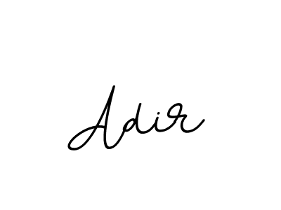 Design your own signature with our free online signature maker. With this signature software, you can create a handwritten (BallpointsItalic-DORy9) signature for name Adir. Adir signature style 11 images and pictures png