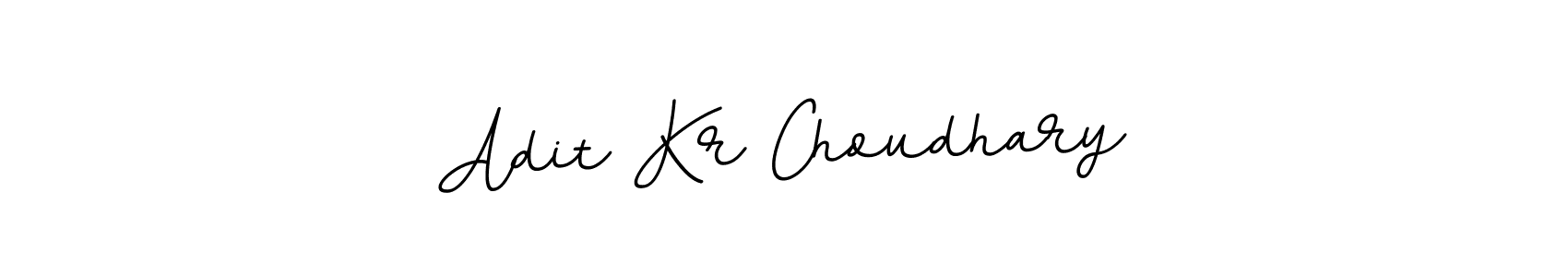 You should practise on your own different ways (BallpointsItalic-DORy9) to write your name (Adit Kr Choudhary) in signature. don't let someone else do it for you. Adit Kr Choudhary signature style 11 images and pictures png