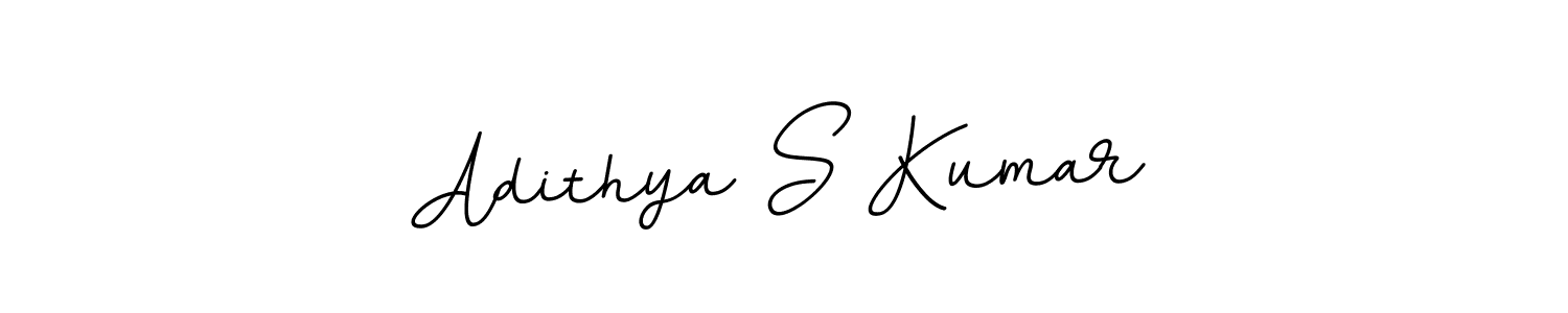 Create a beautiful signature design for name Adithya S Kumar. With this signature (BallpointsItalic-DORy9) fonts, you can make a handwritten signature for free. Adithya S Kumar signature style 11 images and pictures png