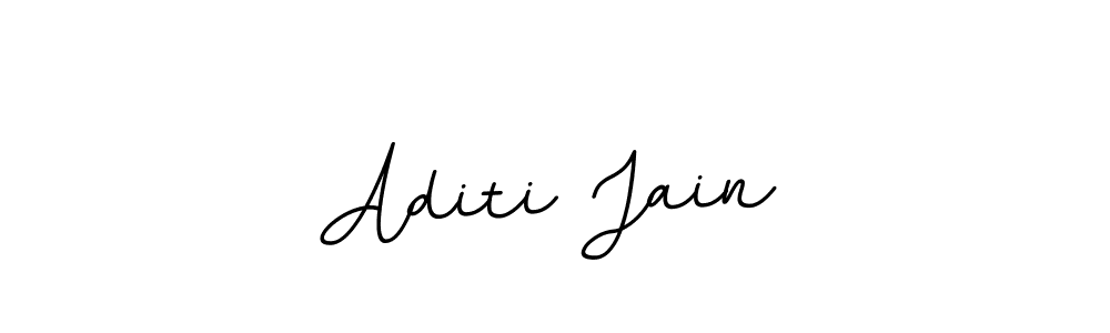 Create a beautiful signature design for name Aditi Jain. With this signature (BallpointsItalic-DORy9) fonts, you can make a handwritten signature for free. Aditi Jain signature style 11 images and pictures png