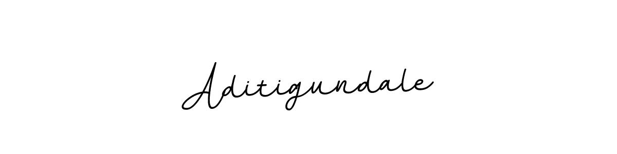 Use a signature maker to create a handwritten signature online. With this signature software, you can design (BallpointsItalic-DORy9) your own signature for name Aditigundale. Aditigundale signature style 11 images and pictures png