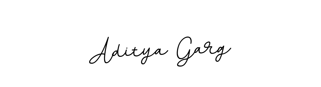 How to make Aditya Garg name signature. Use BallpointsItalic-DORy9 style for creating short signs online. This is the latest handwritten sign. Aditya Garg signature style 11 images and pictures png
