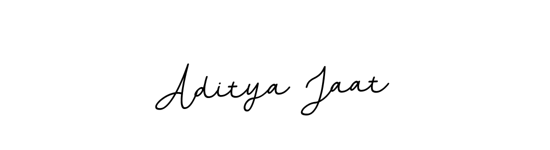 The best way (BallpointsItalic-DORy9) to make a short signature is to pick only two or three words in your name. The name Aditya Jaat include a total of six letters. For converting this name. Aditya Jaat signature style 11 images and pictures png