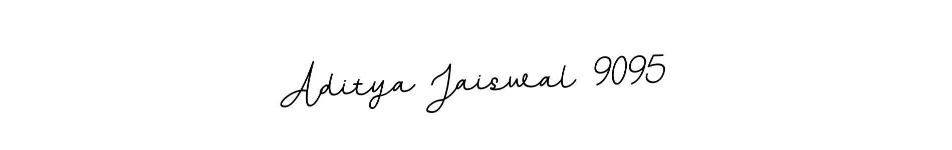 Make a beautiful signature design for name Aditya Jaiswal 9095. With this signature (BallpointsItalic-DORy9) style, you can create a handwritten signature for free. Aditya Jaiswal 9095 signature style 11 images and pictures png