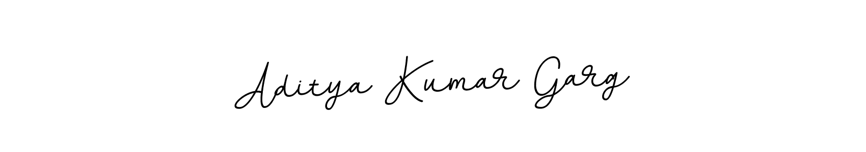 You should practise on your own different ways (BallpointsItalic-DORy9) to write your name (Aditya Kumar Garg) in signature. don't let someone else do it for you. Aditya Kumar Garg signature style 11 images and pictures png