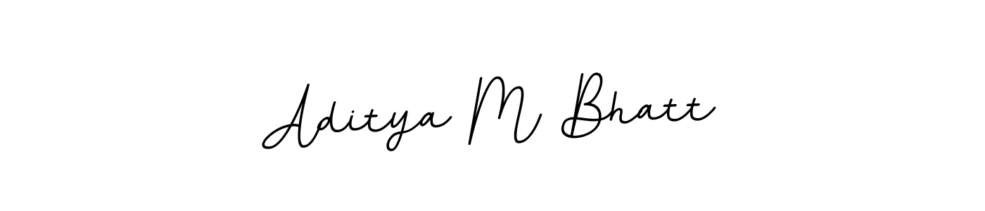 Also we have Aditya M Bhatt name is the best signature style. Create professional handwritten signature collection using BallpointsItalic-DORy9 autograph style. Aditya M Bhatt signature style 11 images and pictures png