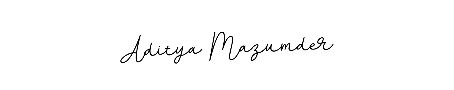 Create a beautiful signature design for name Aditya Mazumder. With this signature (BallpointsItalic-DORy9) fonts, you can make a handwritten signature for free. Aditya Mazumder signature style 11 images and pictures png