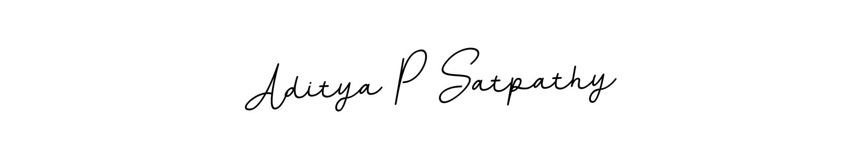 Similarly BallpointsItalic-DORy9 is the best handwritten signature design. Signature creator online .You can use it as an online autograph creator for name Aditya P Satpathy. Aditya P Satpathy signature style 11 images and pictures png