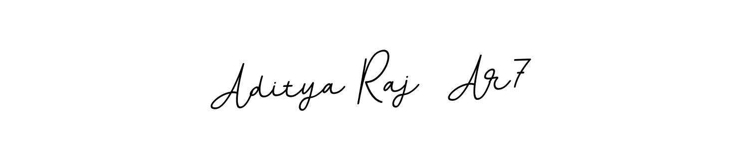 BallpointsItalic-DORy9 is a professional signature style that is perfect for those who want to add a touch of class to their signature. It is also a great choice for those who want to make their signature more unique. Get Aditya Raj  Ar7 name to fancy signature for free. Aditya Raj  Ar7 signature style 11 images and pictures png