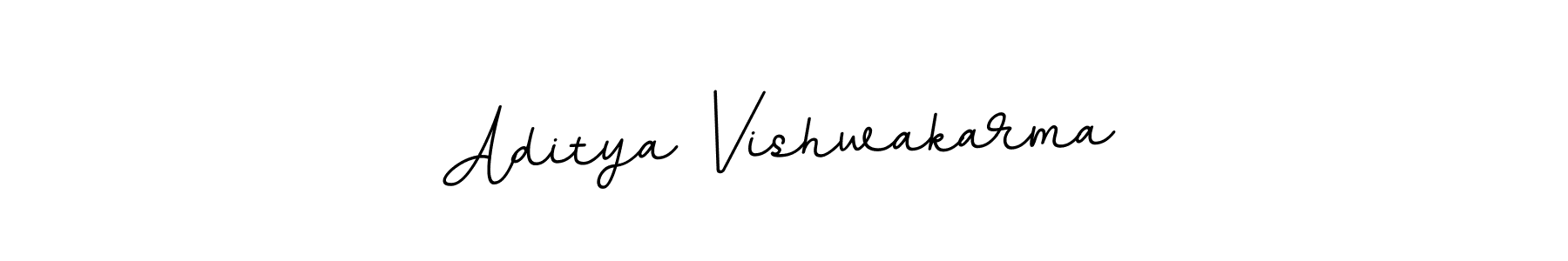 The best way (BallpointsItalic-DORy9) to make a short signature is to pick only two or three words in your name. The name Aditya Vishwakarma include a total of six letters. For converting this name. Aditya Vishwakarma signature style 11 images and pictures png