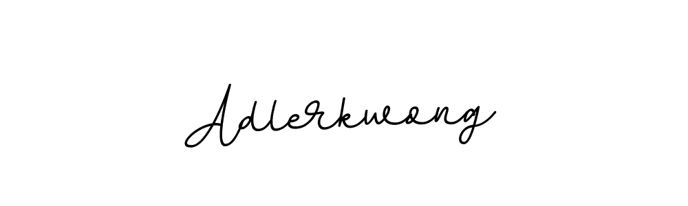 Design your own signature with our free online signature maker. With this signature software, you can create a handwritten (BallpointsItalic-DORy9) signature for name Adlerkwong. Adlerkwong signature style 11 images and pictures png