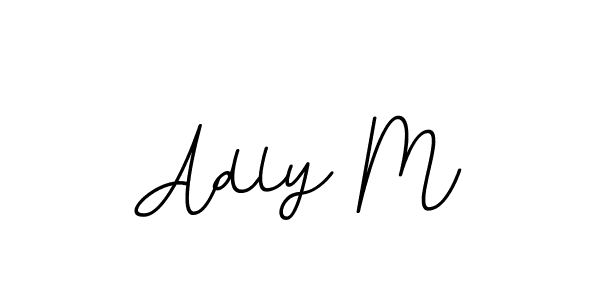 This is the best signature style for the Adly M name. Also you like these signature font (BallpointsItalic-DORy9). Mix name signature. Adly M signature style 11 images and pictures png