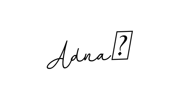 How to make Adnaن signature? BallpointsItalic-DORy9 is a professional autograph style. Create handwritten signature for Adnaن name. Adnaن signature style 11 images and pictures png