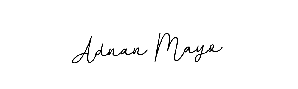 Make a beautiful signature design for name Adnan Mayo. With this signature (BallpointsItalic-DORy9) style, you can create a handwritten signature for free. Adnan Mayo signature style 11 images and pictures png