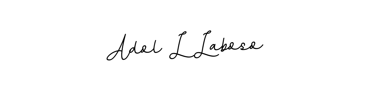 Also we have Adol L Laboso name is the best signature style. Create professional handwritten signature collection using BallpointsItalic-DORy9 autograph style. Adol L Laboso signature style 11 images and pictures png