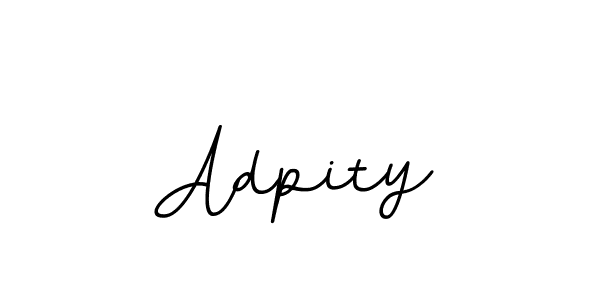 How to make Adpity signature? BallpointsItalic-DORy9 is a professional autograph style. Create handwritten signature for Adpity name. Adpity signature style 11 images and pictures png