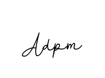 The best way (BallpointsItalic-DORy9) to make a short signature is to pick only two or three words in your name. The name Adpm include a total of six letters. For converting this name. Adpm signature style 11 images and pictures png