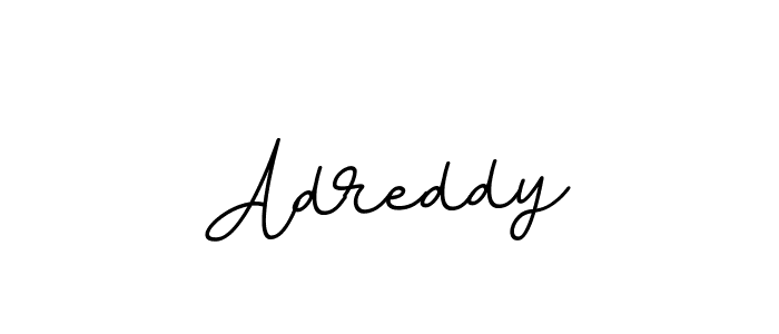 Design your own signature with our free online signature maker. With this signature software, you can create a handwritten (BallpointsItalic-DORy9) signature for name Adreddy. Adreddy signature style 11 images and pictures png