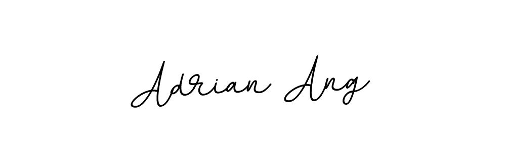 Design your own signature with our free online signature maker. With this signature software, you can create a handwritten (BallpointsItalic-DORy9) signature for name Adrian Ang. Adrian Ang signature style 11 images and pictures png