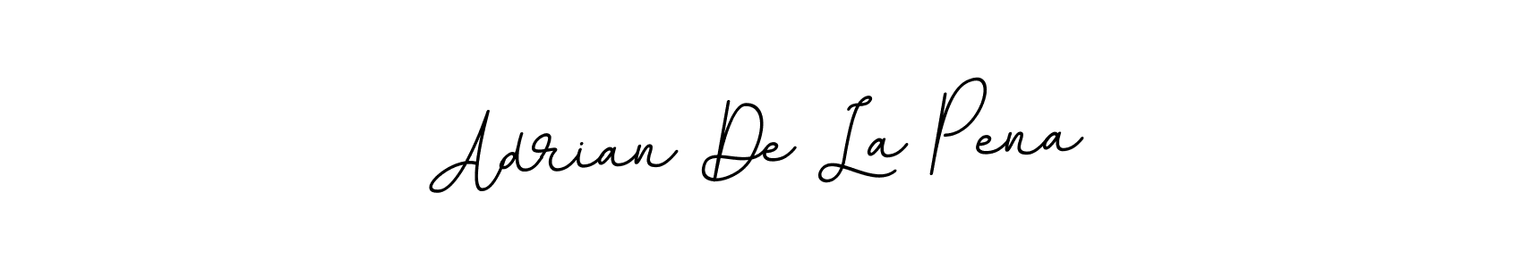 Adrian De La Pena stylish signature style. Best Handwritten Sign (BallpointsItalic-DORy9) for my name. Handwritten Signature Collection Ideas for my name Adrian De La Pena. Adrian De La Pena signature style 11 images and pictures png