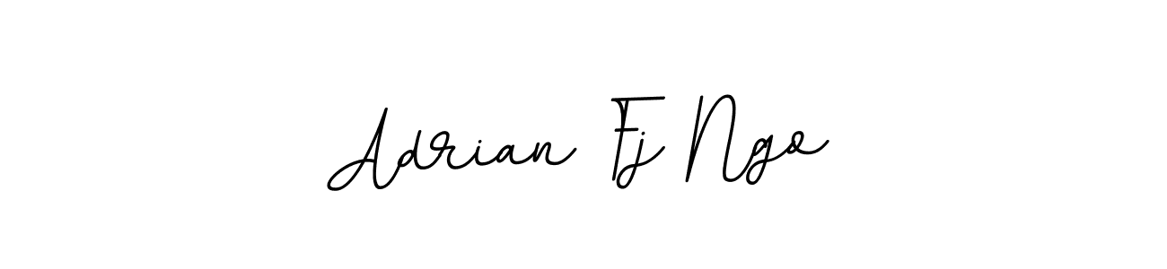 This is the best signature style for the Adrian Fj Ngo name. Also you like these signature font (BallpointsItalic-DORy9). Mix name signature. Adrian Fj Ngo signature style 11 images and pictures png