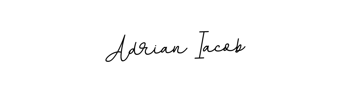 Use a signature maker to create a handwritten signature online. With this signature software, you can design (BallpointsItalic-DORy9) your own signature for name Adrian Iacob. Adrian Iacob signature style 11 images and pictures png