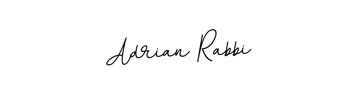 Make a beautiful signature design for name Adrian Rabbi. With this signature (BallpointsItalic-DORy9) style, you can create a handwritten signature for free. Adrian Rabbi signature style 11 images and pictures png