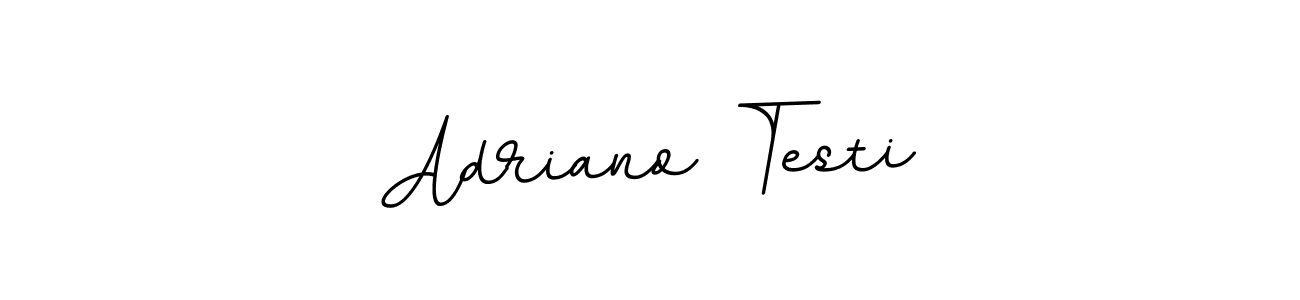 Use a signature maker to create a handwritten signature online. With this signature software, you can design (BallpointsItalic-DORy9) your own signature for name Adriano Testi. Adriano Testi signature style 11 images and pictures png