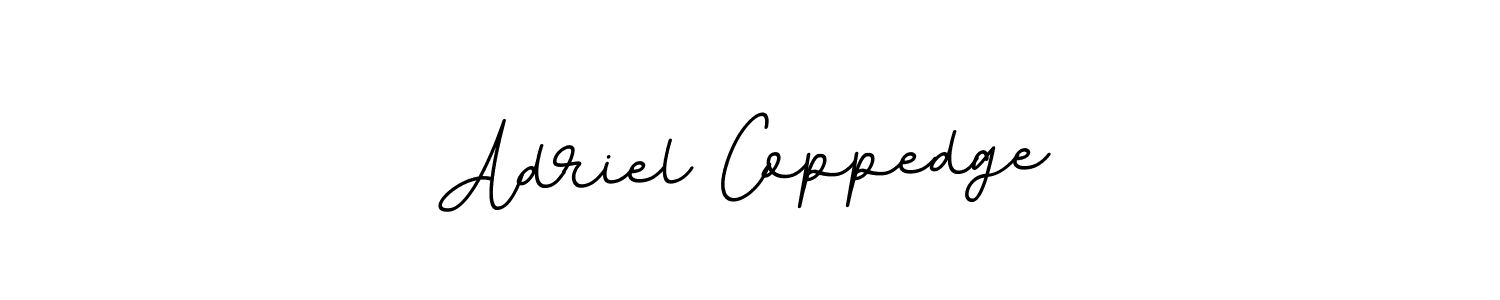 You should practise on your own different ways (BallpointsItalic-DORy9) to write your name (Adriel Coppedge) in signature. don't let someone else do it for you. Adriel Coppedge signature style 11 images and pictures png