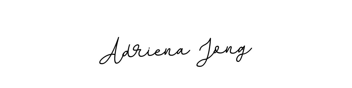 You should practise on your own different ways (BallpointsItalic-DORy9) to write your name (Adriena Jong) in signature. don't let someone else do it for you. Adriena Jong signature style 11 images and pictures png