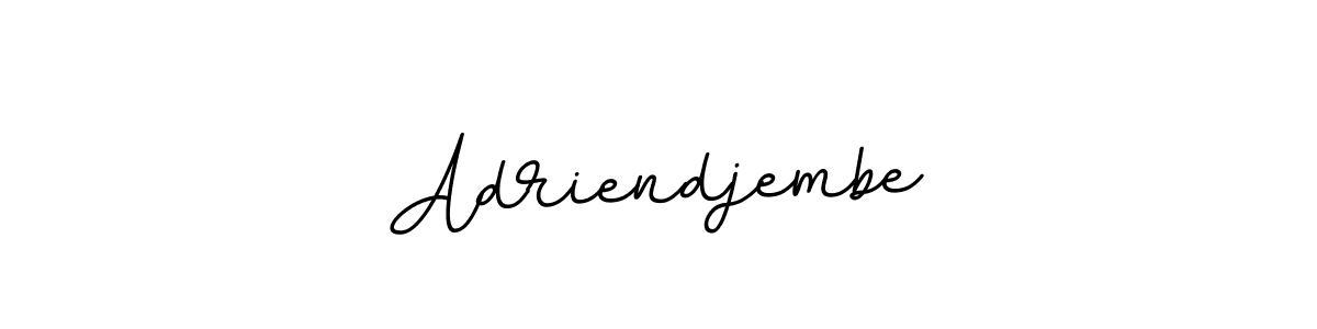 How to make Adriendjembe signature? BallpointsItalic-DORy9 is a professional autograph style. Create handwritten signature for Adriendjembe name. Adriendjembe signature style 11 images and pictures png