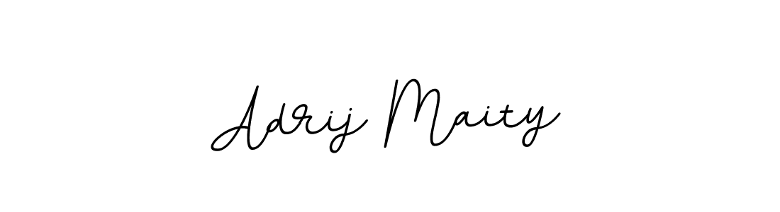 It looks lik you need a new signature style for name Adrij Maity. Design unique handwritten (BallpointsItalic-DORy9) signature with our free signature maker in just a few clicks. Adrij Maity signature style 11 images and pictures png