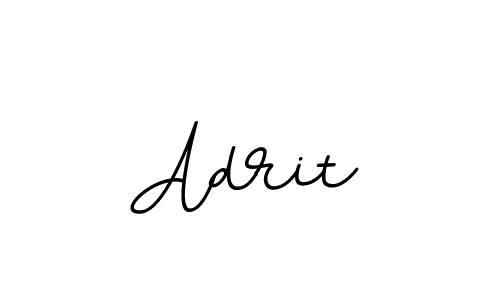 The best way (BallpointsItalic-DORy9) to make a short signature is to pick only two or three words in your name. The name Adrit include a total of six letters. For converting this name. Adrit signature style 11 images and pictures png