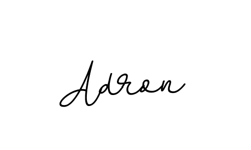 Design your own signature with our free online signature maker. With this signature software, you can create a handwritten (BallpointsItalic-DORy9) signature for name Adron. Adron signature style 11 images and pictures png