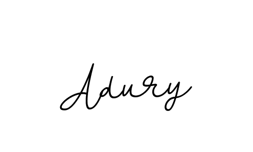 You should practise on your own different ways (BallpointsItalic-DORy9) to write your name (Adury) in signature. don't let someone else do it for you. Adury signature style 11 images and pictures png