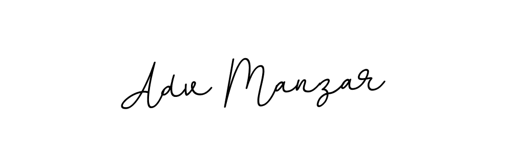 Create a beautiful signature design for name Adv Manzar. With this signature (BallpointsItalic-DORy9) fonts, you can make a handwritten signature for free. Adv Manzar signature style 11 images and pictures png