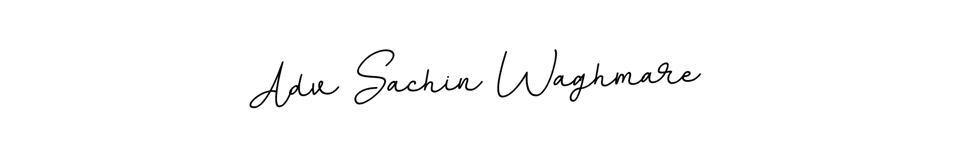 You should practise on your own different ways (BallpointsItalic-DORy9) to write your name (Adv Sachin Waghmare) in signature. don't let someone else do it for you. Adv Sachin Waghmare signature style 11 images and pictures png